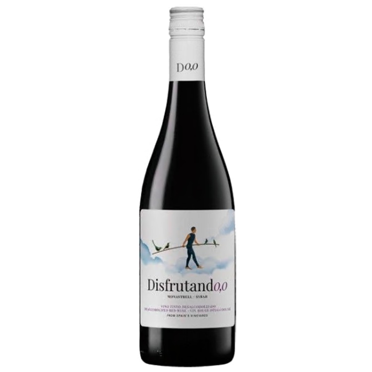 Rotwein alkoholfrei Disfrutando trocken 0,0%