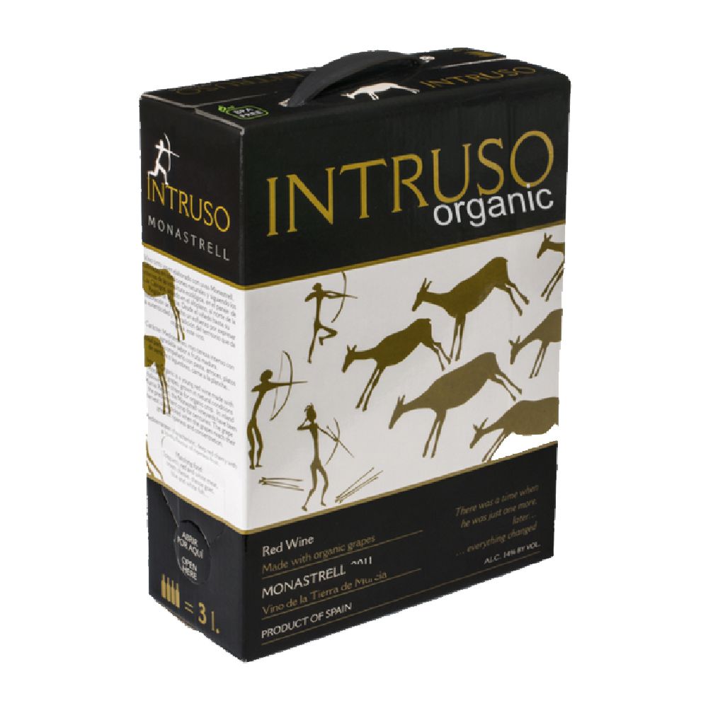 403814 Intruso Bag-in-Box 3-Liter Jumilla Bio Rotwein