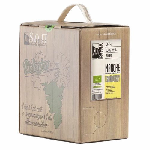 Chardonnay Weisswein 3 Liter Bag-in-Box 2023 (bio)