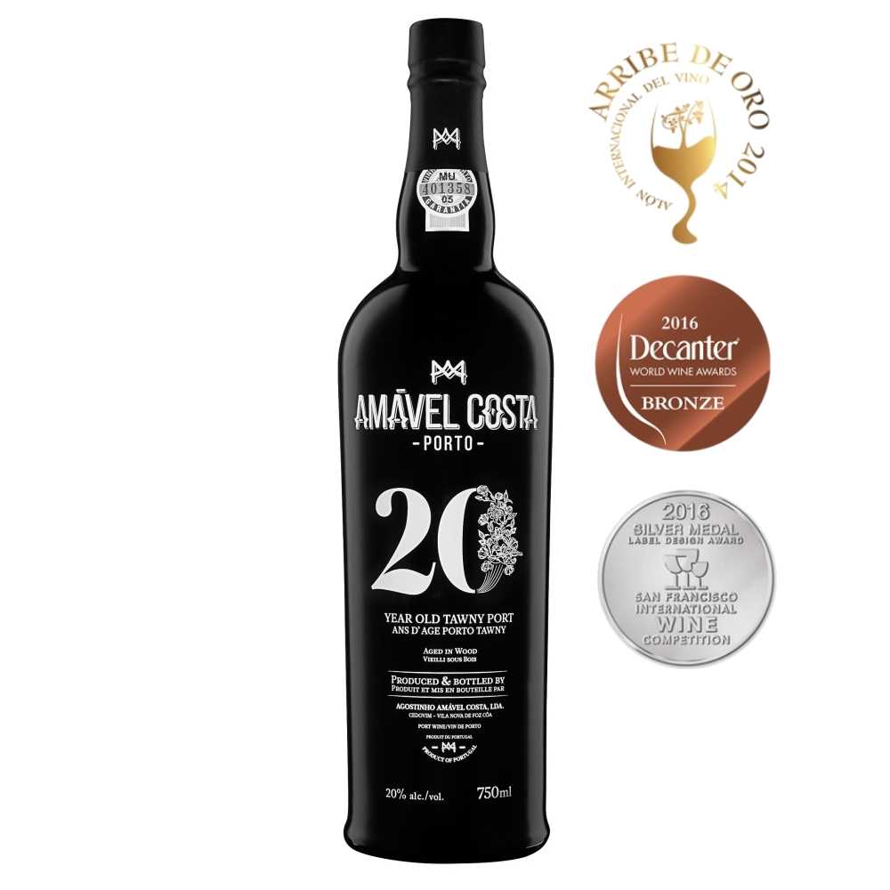 4634-V2 Tawny Port 20 Year Old Amavel Costa