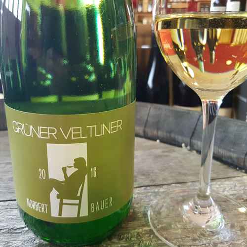 340316 Weisswein Gruener Veltliner 1 Liter Norbert Bauer