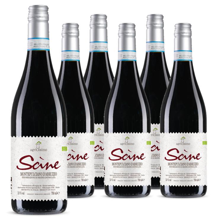 6er Sparpaket - Montepulciano Scine 2022 (Bio)