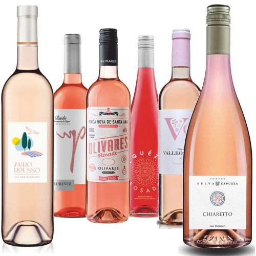 6er Probierpaket - Roséweine aus Europa