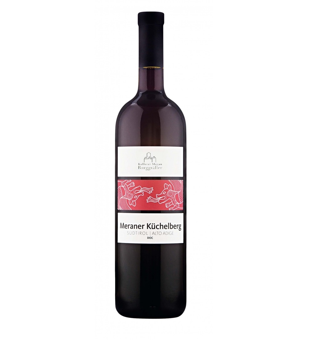 488718 Meraner Kuechelberg Vernatsch Rotwein Suedtirol