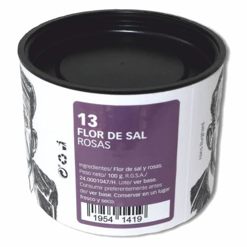 Flor de Sal Meersalz Rosas 100 gr