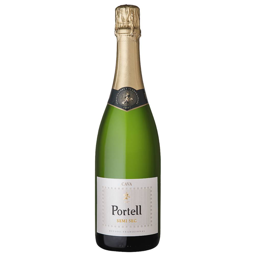 9870 Sekt Cava Portell Blanco Semi Seco