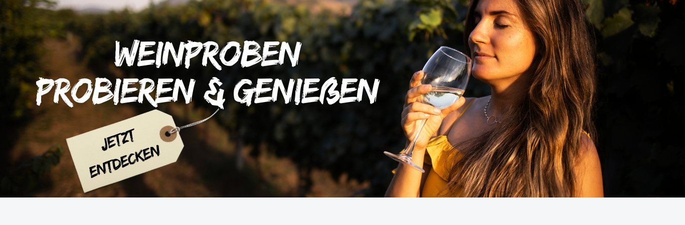 Weinproben Banner Onlineshop